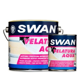 Swan Velatura Aqua Υπόστρωμα Βερνικοχρωμάτων Υδατικής Βάσης Λευκό - 2,5 Lit