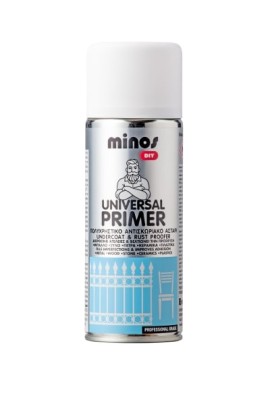 Minos Universal Primer Σπρέι Αστάρι Γκρι - 400ml (9212)