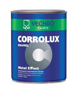 Vechro Corrolux Metal Effect Αντισκωριακό Διακοσμητικό Χρώμα Διαλύτου Αλουμίνιο - 2.5Lt