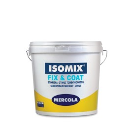 Mercola Isomix Fix & Coat Αστάρι Τσιμεντοσανίδων - Τσιμεντόστοκος Γκρι - 15Kg (07034)