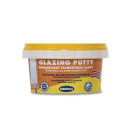 Mercola Glazing Putty Τζαμόστοκος Παραδοσιακός Λαδιού Μπεζ - 800gr (74202)