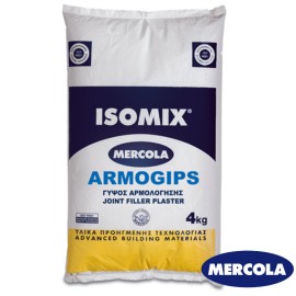 Mercola Isomix Armogips Γύψος Αρμολόγησης Γυψοσανίδας Λευκό - 4Kg (07028)