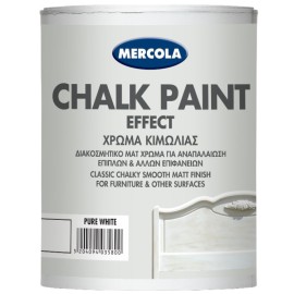 Mercola Chalk Paint Effect Διακοσμητικό Χρώμα Κιμωλίας Stone Gray - 750ml (3583)