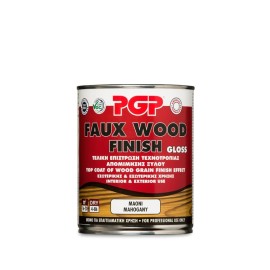 Pgp Faux Wood Finish Βερνίκι Ξύλου Καρυδιά Σκούρα - 750ml