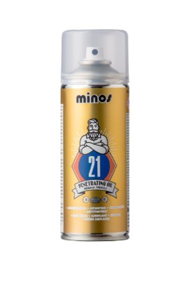 Minos 21 Original Penetrating Oil Σπρέι Διεισδυτικό Αντισκωριακό - 400ml (9233)