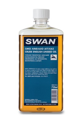 Swan Λινέλαιο Ωμό Διαφανές Ματ Αγγλίας - 4Lit