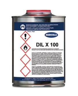 MERCOLA DIL X 100 ΔΙΑΛΥΤΙΚΟ - 4 Lit