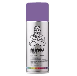 Ακρυλικό Σπρέι Βαφής Minos Ral 4005 Μπλε Λιλά 400ml (9061)