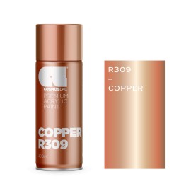 Cosmos Lac Σπρέι Βαφής Ακρυλικό Premium Acrylic R309 CL Bright Copper 400ml