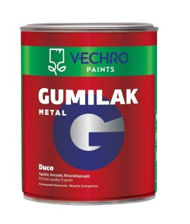 Vechro Gumilak Metal Duco Υψηλής Αντοχής Ντουκόχρωμα 615 Μελανίτης - 750ml