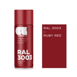 Cosmos Lac Σπρέι Βαφής Ακρυλικό Premium Acrylic Ruby Red 400ml