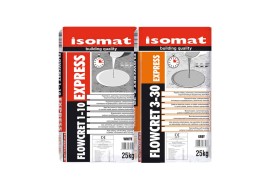 Isomat Flowcret 1-10 Express Τσιμεντοκονίαμα Εξομάλυνσης Δαπέδων Λευκό - 25Kg