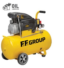 F.F. Group AC-D 250 Easy Μονοφασικό Κομπρεσέρ Αέρος με Ισχύ 2hp και Αεροφυλάκιο 50lt (47244)