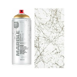 Montana Cans Marble Effect Σπρέι Βαφής Χρυσό 400ml