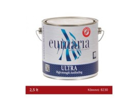 Vitex Eumaria Ultra Υφαλόχρωμα για μόνιμο Eλλιμενισμό Oxide Red 2,5Lt