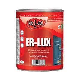 Er-Lac Er-Lux Ριπολίνη Πολυτελείας Κορυφαίας Ποιότητας Λευκό Γυαλιστερό - 2.5 Lit