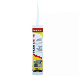 Isomat Flex Ms-45 Ελαστομερής Συγκολλητική και Σφραγιστική Μαστίχη Γκρι - 600ml