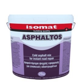 Isomat Asphaltos Ασφαλτόμιγμα Μαύρο 25 Kg