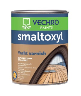 Vechro Smaltoxyl Yacht Varnish Αλκυδικό & Πολυουρεθανικό Βερνίκι Ξύλου Θαλάσσης Άχρωμο Γυαλιστερό - 750ml