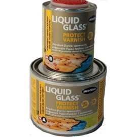 Mercola Liquid Glass Protect Varnish Υγρό Σετ Α + Β - 375ml (1915)