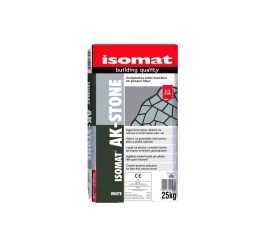 Isomat AK-Stone Χονδρόκοκκη Κόλλα Πλακιδίων και Φυσικών Λίθων Λευκή - 25Kg