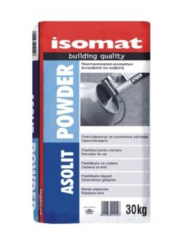 Isomat Asolit-Powder Πλαστικοποιητικό Κονιαμάτων - 30Kg