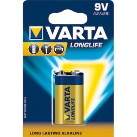 Varta LongLife Αλκαλική Μπαταρία 9V - 1τμχ (33389)