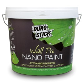 Durostick Nano Paint Αυτοκαθαριζόμενο Χρώμα Ακρυλικό Λευκό - 3Lt