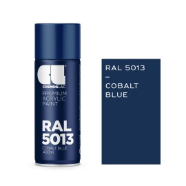 Cosmos Lac Σπρέι Βαφής Ακρυλικό Premium Acrylic RAL 5013 Cobalt Blue 400ml