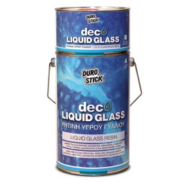 Durostick Deco Liquid Glass Ρητίνη Υγρού Γυαλιού - 5Kg