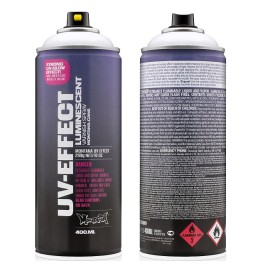Montana Σπρέι Φθορίζον UV-Effect Διάφανο 400ml