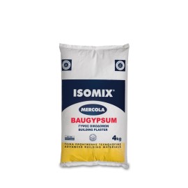 Mercola Isomix Baugypsum Γύψος Ταχείας Πήξεως για Οικοδομικές Εφαρμογές - 4Kg (07020)