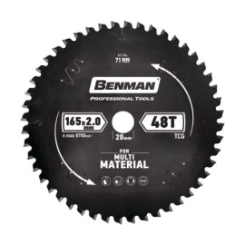 Benman Πριονόδισκος Multi Material για Δισκοπρίονα - 184mm (71910)