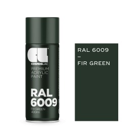 Cosmos Lac Σπρέι Βαφής Ακρυλικό Premium Acrylic ral 6009 Fir Green 400ml