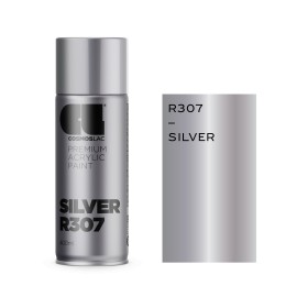 Cosmos Lac Σπρέι Βαφής Ακρυλικό Premium Acrylic R307 SL Bright Silver 400ml