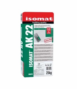 Isomat AK-22 Κόλλα Πλακιδίων Λευκή - 15Kg