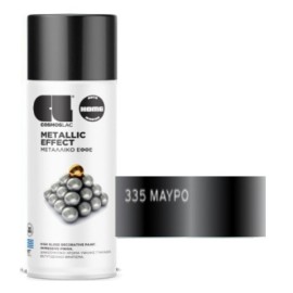 Cosmos Lac Metallic Effect Σπρέι Βαφής Μαύρο με Μεταλλικό Εφέ 400ml