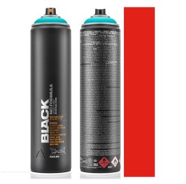 Montana Cans BLK Extended Σπρέι Βαφής Power Red 600ml
