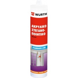 Wurth Standard Line Σφραγιστική Σιλικόνη Λευκή - 280ml (0892166000)