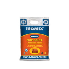 Mercola Isomix Firebrick Ειδική Κόλλα και Αρμόστοκος για Πυρότουβλα Τσιμεντοειδούς Βάσης - 5Kg (01758)