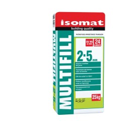 Isomat Multifill 2-5 Ρητινούχος Αρμόστοκος Πλακιδίων 04 Πέρλα Γκρι - 5Kg
