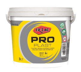 Er-Lac ProPlast Πλαστικό Χρώμα για Εσωτερική Χρήση Λευκό - 3 Lit
