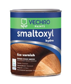 Vechro Smaltoxyl Hydro Eco Οικολογικό Βερνίκι Νερού για Ξύλο Άχρωμο Γυαλιστερό - 750ml