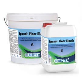 Neotex Epoxol Elastic Εποξειδική Βαφη Σετ Α + Β (RAL 7035) Γκρι - 18Kg