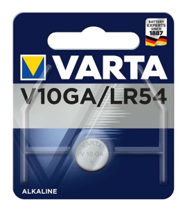 Varta Professional Electronics V10GA Αλκαλική Μπαταρία Ρολογιών LR54 1.5V - 1τμχ (35186)