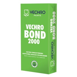 Vechro Bond 2000 Ακρυλική Ενισχυμένη Κόλλα Πλακιδίων - 25Kg