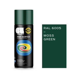 Cosmos Lac Fast Acrylic Σπρέι Βαφής RAL 6005 Moss Green