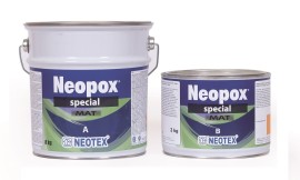 Neotex Neopox W Εποξειδική Βαφή Σετ Α + Β (RAL 7035) Γκρι - 6Kg