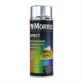 Morris Σπρέι Βαφής Chrome Effect με Γυαλιστερό Εφέ Ασημί - 400ml (28537)