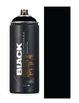 Montana Cans Σπρέι Βαφής BLK Black 400ml